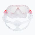 Kinderschnorchelset AQUASTIC Maske + Flossen + Schnorchel rosa MSFK-01SR 14