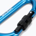 Salewa D-Shape Carbiner mit Schraube blau 00-0000034102 3