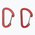 Salewa Flat Wiregate Karabiner 2 Stk. orange 00-0000034103 2