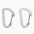 Salewa Flat Wiregate Karabinerhaken 2 Stk. grau 00-0000034103 2
