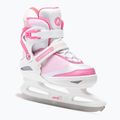 Kinderschlittschuhe ATTABO ICEBLADE 01 weiß/rosa