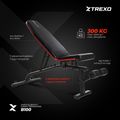 XTREXO B100 Trainingsbank schwarz 5