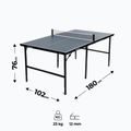 OneTeam Kinder-Tischtennisplatte OT-MTI-02 blau 2