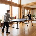 OneTeam Kinder-Tischtennisplatte OT-MTI-02 blau 4