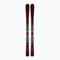 Damen Ski Alpin HEAD e-total Joy SW SLR Joy Pro + Protektor SLR 11 GW dunkelrot/orange