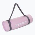 Trainingsmatte TREXO NBR 15 mm mit Gurt Rosa 7