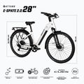 ATTABO E-SPATE 2.0 28" 36V 15Ah 540 Wh Elektrofahrrad weiß 2