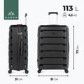 KADVA Cayes Reisekoffer 113 l schwarz 3