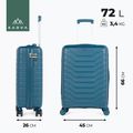 KADVA Sancho 72 l Reisekoffer blau 3