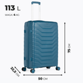 KADVA Sancho Reisekoffer 113 l blau 3