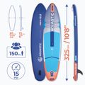 Set Paddleboard SUP aufblasbar AQUASTIC Perth 10'8" all-round blue 16
