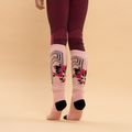 Kinder-Skistrümpfe KADVA Skio Jrg rosa 4