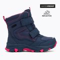Kinder-Winterstiefel KADVA Snowey Mid WaterProof marine/fuchsia 2