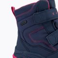 Kinder-Winterstiefel KADVA Snowey Mid WaterProof marine/fuchsia 9