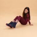 Kinder-Winterstiefel KADVA Snowey Mid WaterProof marine/fuchsia 3