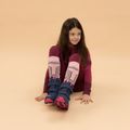Kinder-Winterstiefel KADVA Snowey Mid WaterProof marine/fuchsia 11
