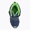 Kinder-Winterstiefel KADVA Snowey Mid WaterProof marineblau/grün 6