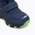 KADVA Kinderschneestiefel Snowey Mid WP navy blau/grün 8