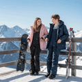 Kinder-Skihose KADVA Skiro Pants schwarz 7
