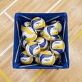 Ballwagen für Volleybälle OneTeam Blue nest 3