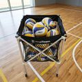 Ballwagen für Volleybälle OneTeam Black slot 5