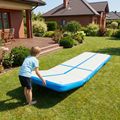 Gymnastikbahn XTREXO 300 x 15 cm weiß 11