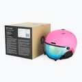 Kinder-Skihelm ATTABO Avens 2.0 Jr Visor pink 12