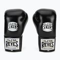 Boxhandschuhe Cleto Reyes Thumb in Cow Leather black/silver 2