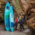 Set Paddleboard SUP aufblasbar AQUASTIC Perth 10'8" allround green 23