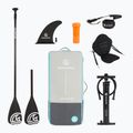 Set Paddleboard SUP aufblasbar AQUASTIC Perth Pro 11'2" all-round blue 20