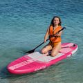 Set Paddleboard SUP aufblasbar AQUASTIC Compact 9'6" pink 18