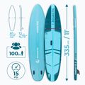 Set Board SUP aufblasbar Compact 11'0" blau 27