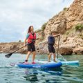 Set Paddleboard SUP aufblasbar AQUASTIC Perth 10'8" allround dark blue 22