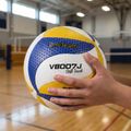 Kinder-Volleyballball OneTeam VB007J yellow/blue/white size 4 4