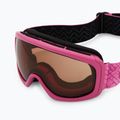Kinderskibrille ATTABO Apik Jr Anti-Fog pink 10