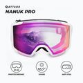 Skibrille ATTABO Nanuk Pro photochromic white 2