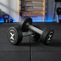 Gummierte Gusseisenhantel XTREXO Pro 6 kg black 3