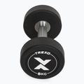 Gummierte Gusseisenhantel XTREXO Pro 8 kg black 7
