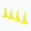 Satz von Leitkegeln OneTeam TRFTB03 HG4 4 Stück gelb 5