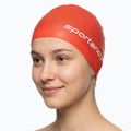 Schwimmkappe SPORTANO silicone orange 2