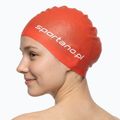 Schwimmkappe SPORTANO silicone orange 3
