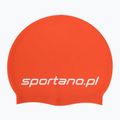 Schwimmkappe SPORTANO silicone orange