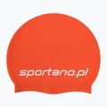 Schwimmkappe SPORTANO silicone orange 2