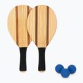 OneTeam Beach Play Beachtennis-Set braun