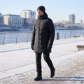 Herren Wintermantel Ravin ECO schwarz 6