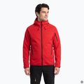 Herren-Trekking-Sweatshirt KADVA Arix WP 5K/3K Softshell-Hybrid Rot