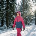 Kinder gefütterte Jacke Kadva Zippi KDG WP 5K/3K rosa 5