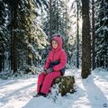 Kinder gefütterte Jacke Kadva Zippi KDG WP 5K/3K rosa 6