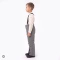 Kinder-Skihose KADVA Moky JR WP 8K/5K Silber 3
