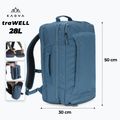 Kadva traWELL 28 l Wanderrucksack navy blau 2